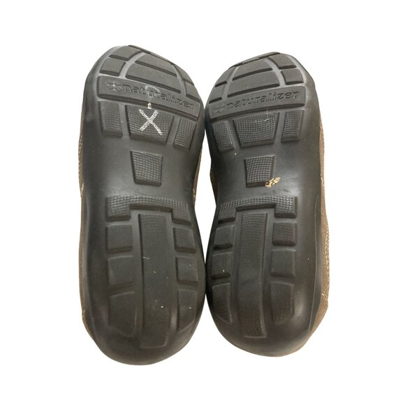 Naturalizer Prench Women's  Size 7.5 tan Suede Slip-On Loafers  Shoes - Picture 7 of 8